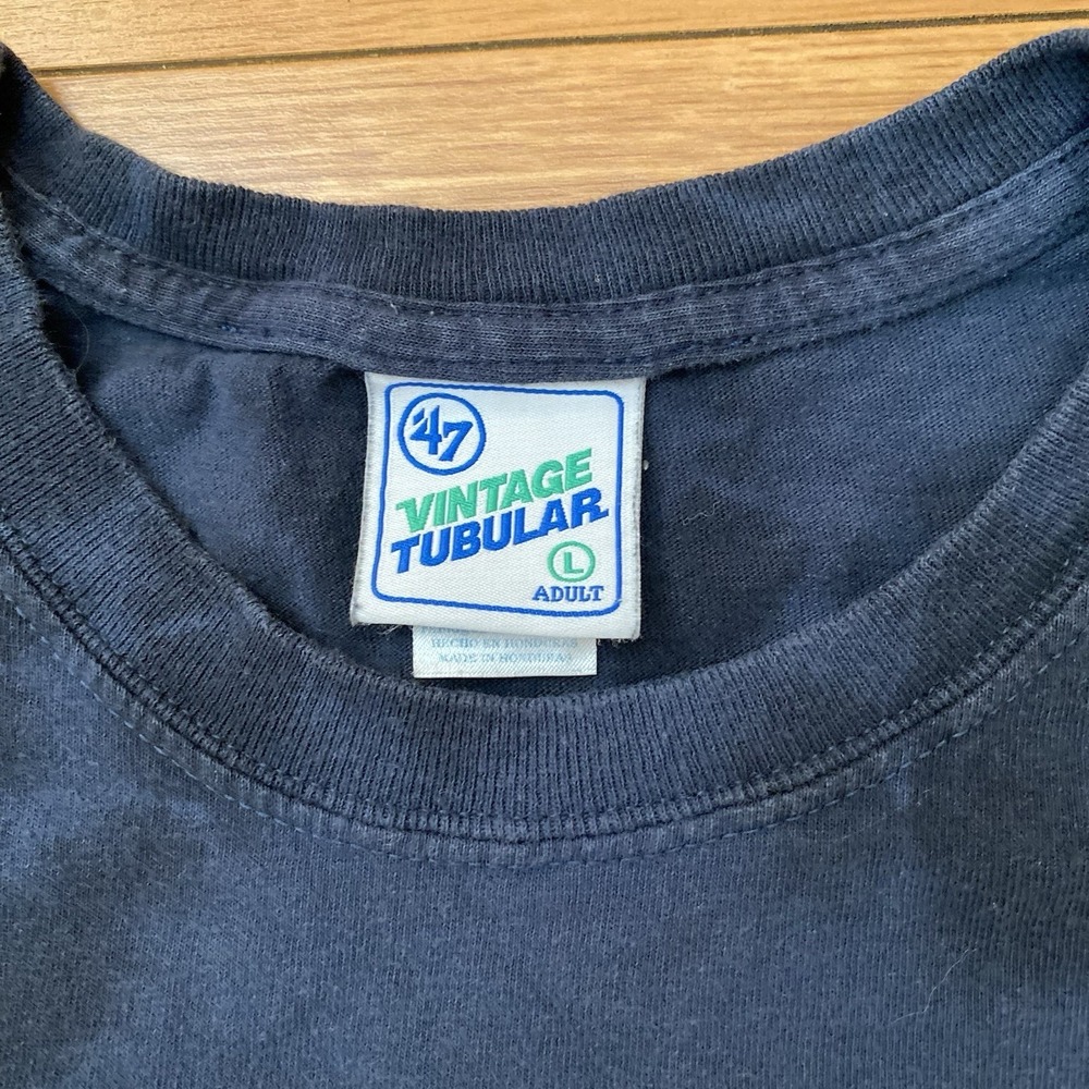 MLB Minessota Twins Shirt Tie Dye 47 Vintage Tubular Large - Picture 2 of 5
